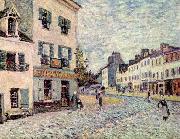 Strabe in Marly, Alfred Sisley